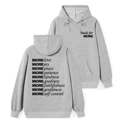 Made For More Classic Christian Hoodie