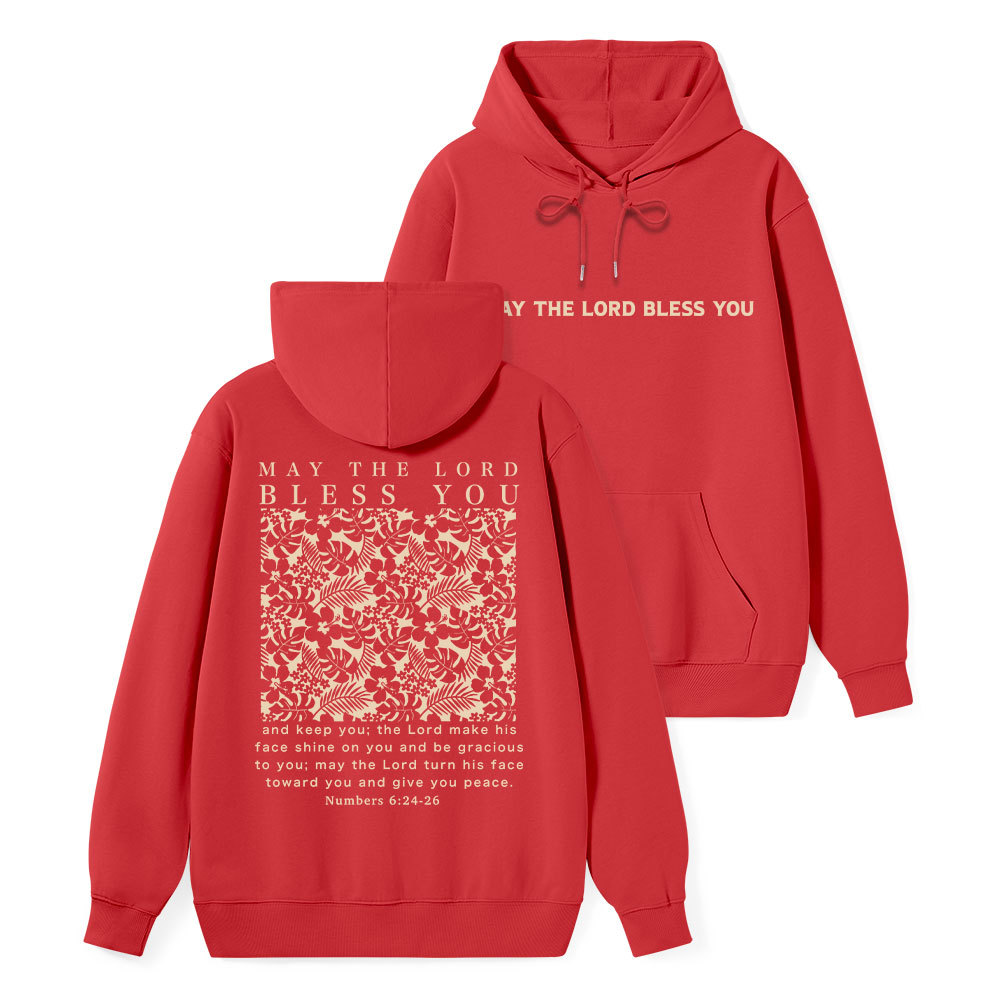 May The Lord Blessed You Classic Christian Hoodie