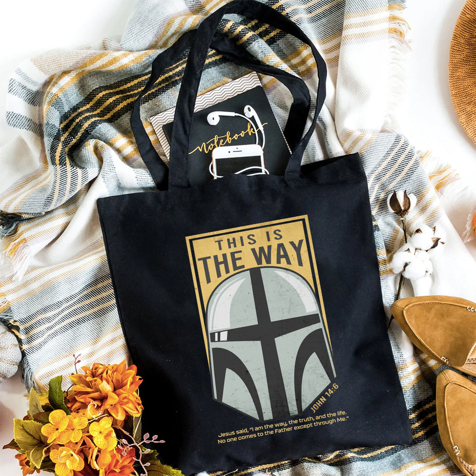 YESHUA Christian Canvas Tote Bag Sale-GuidingCross