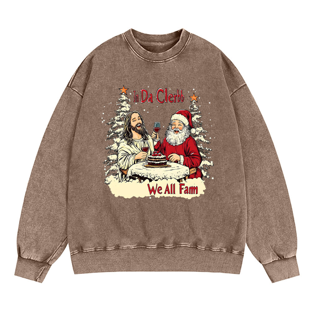 YAHWEH Our Very Breath Speaks His Name Christian Washed Sweatshirt Sale - GuidingCross