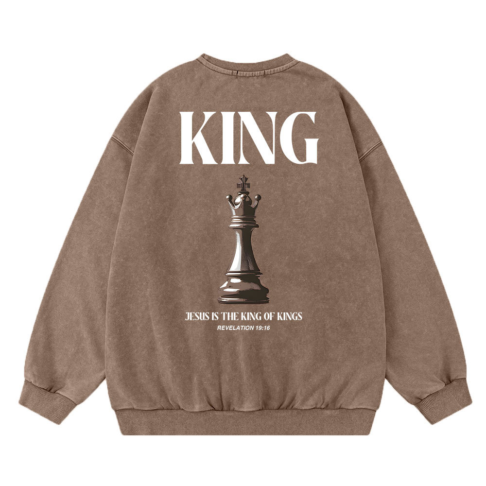 YAHWEH Our Very Breath Speaks His Name Christian Washed Sweatshirt Sale - GuidingCross