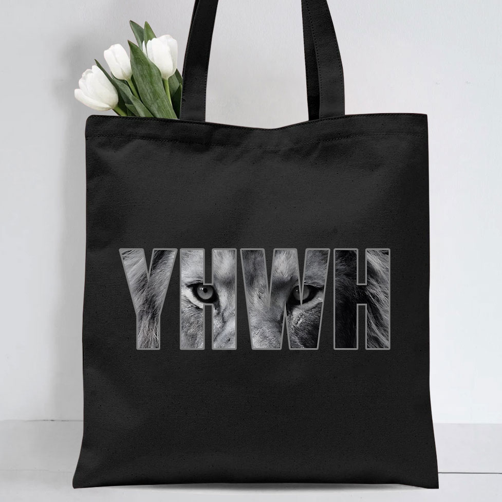 YESHUA Christian Canvas Tote Bag Sale-GuidingCross