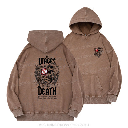 The Waves Of Sin Christian Washed Hoodie