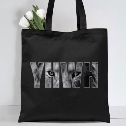 YHWH Christian Canvas Tote Bag