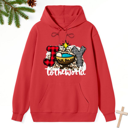 Joy To The World Classic Christian Hoodie