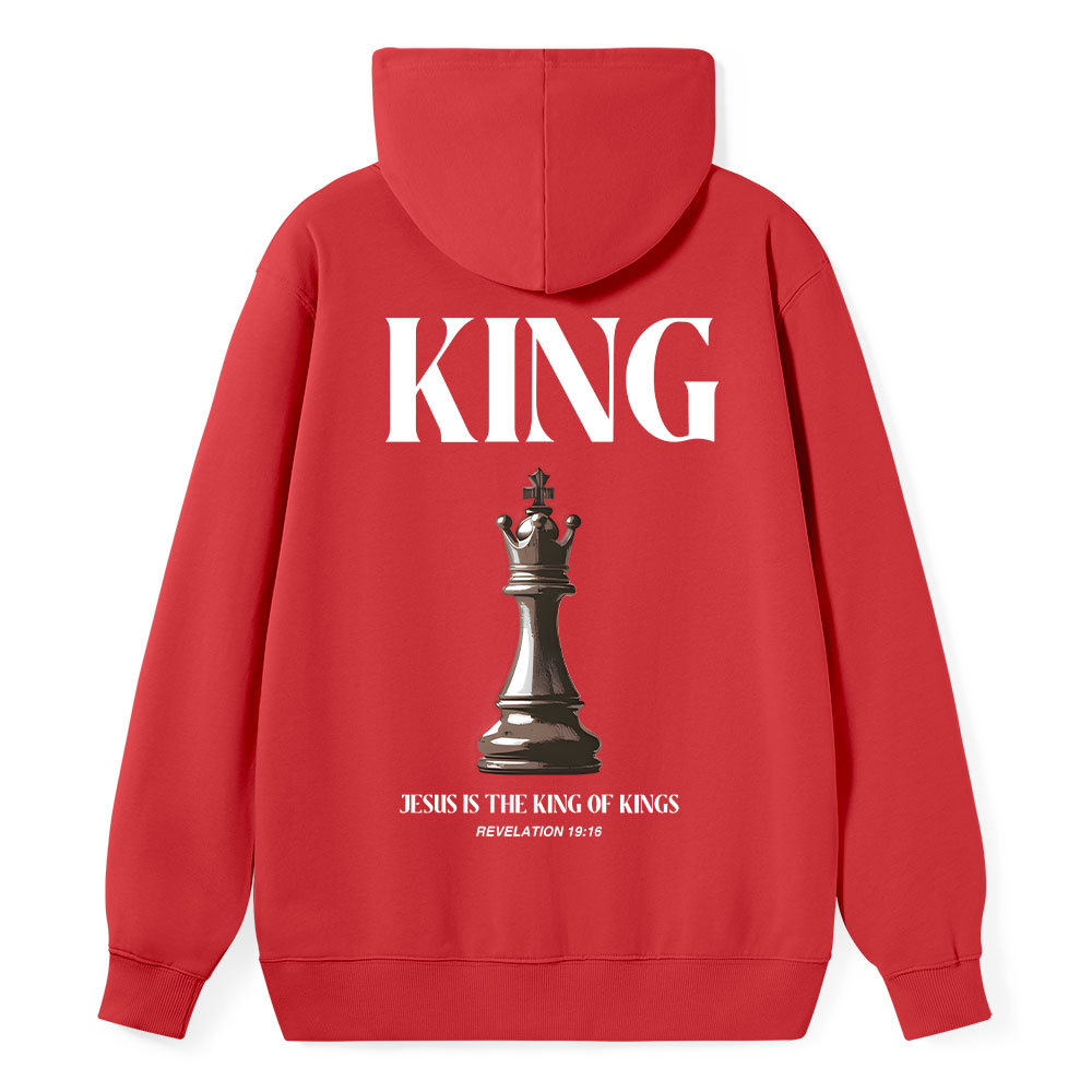 Jesus Is The King Of Kings Classic Christian Hoodie