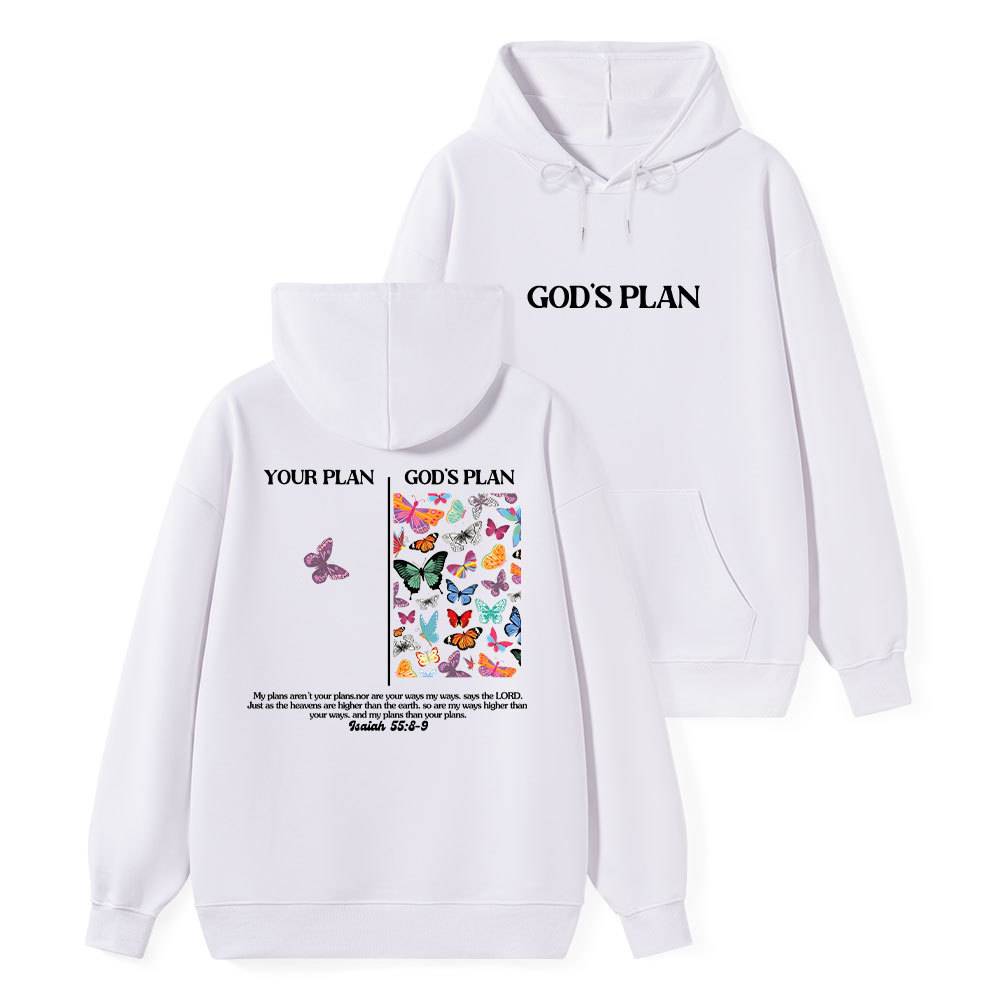 Your Plan And God's Plan Classic Christian Hoodie