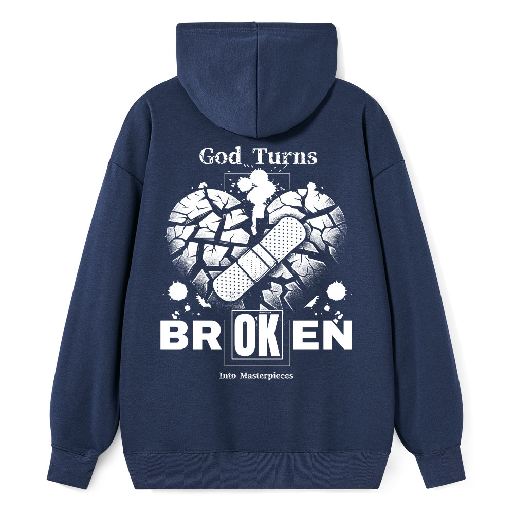 Broken Classic Christian Hoodie