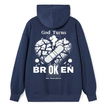 Broken Classic Christian Hoodie