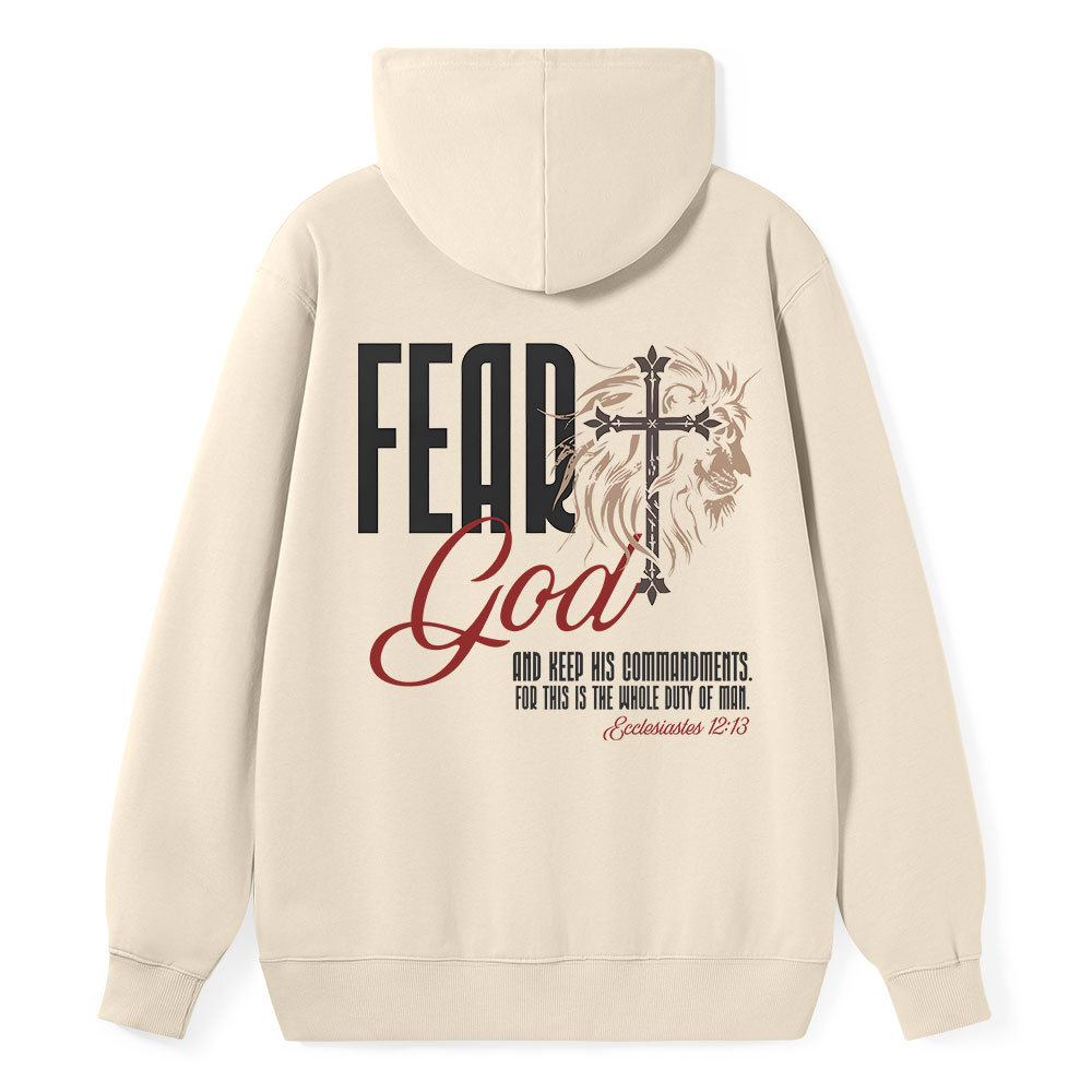 Fead God Classic Christian Hoodie