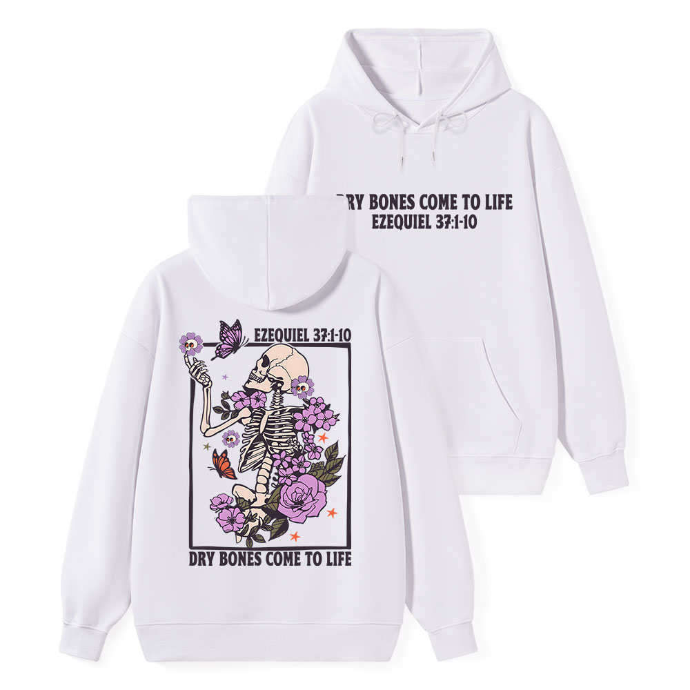 Dry Bones Come To Life Classic Christian Hoodie