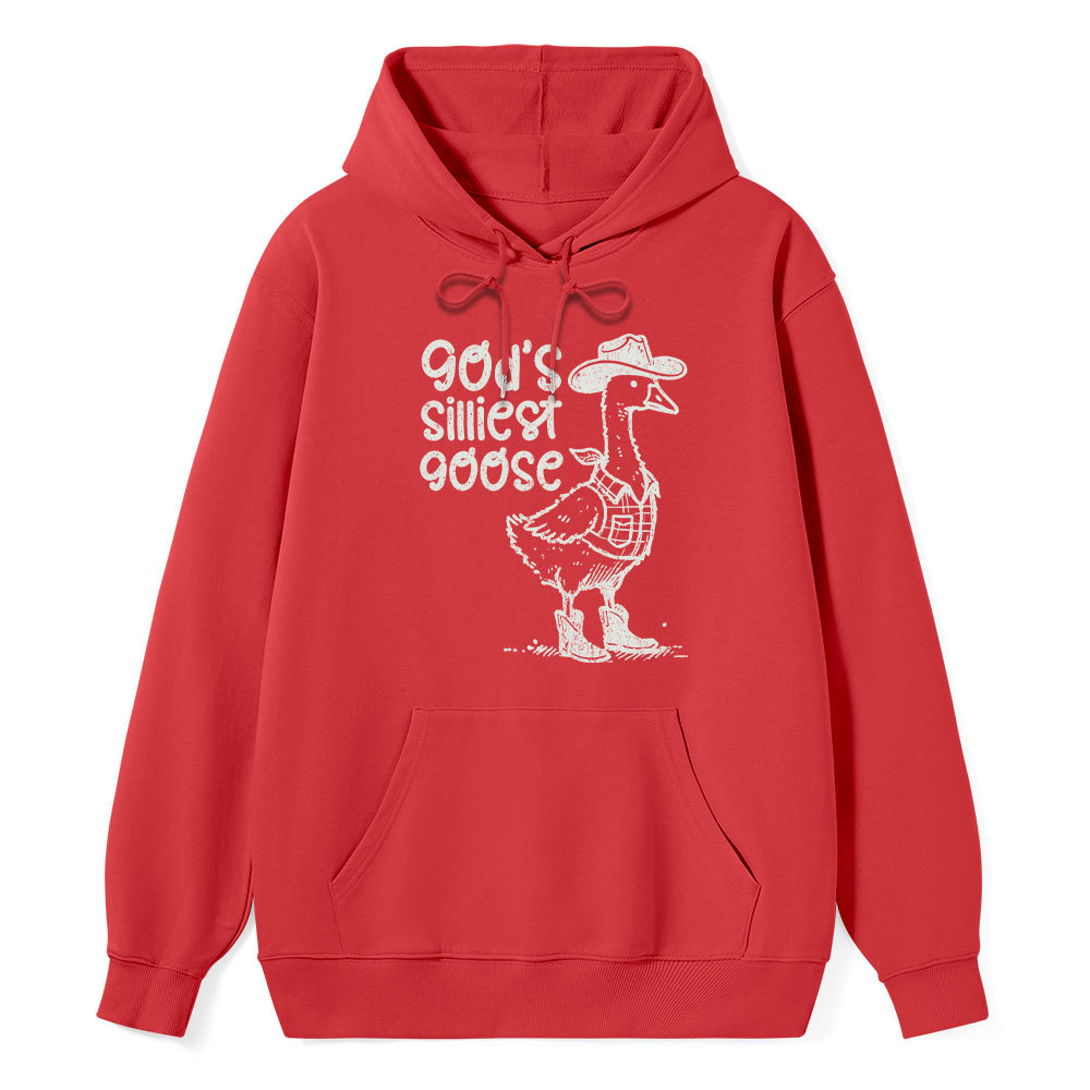 God's Silliest Goose Classic Christian Hoodie