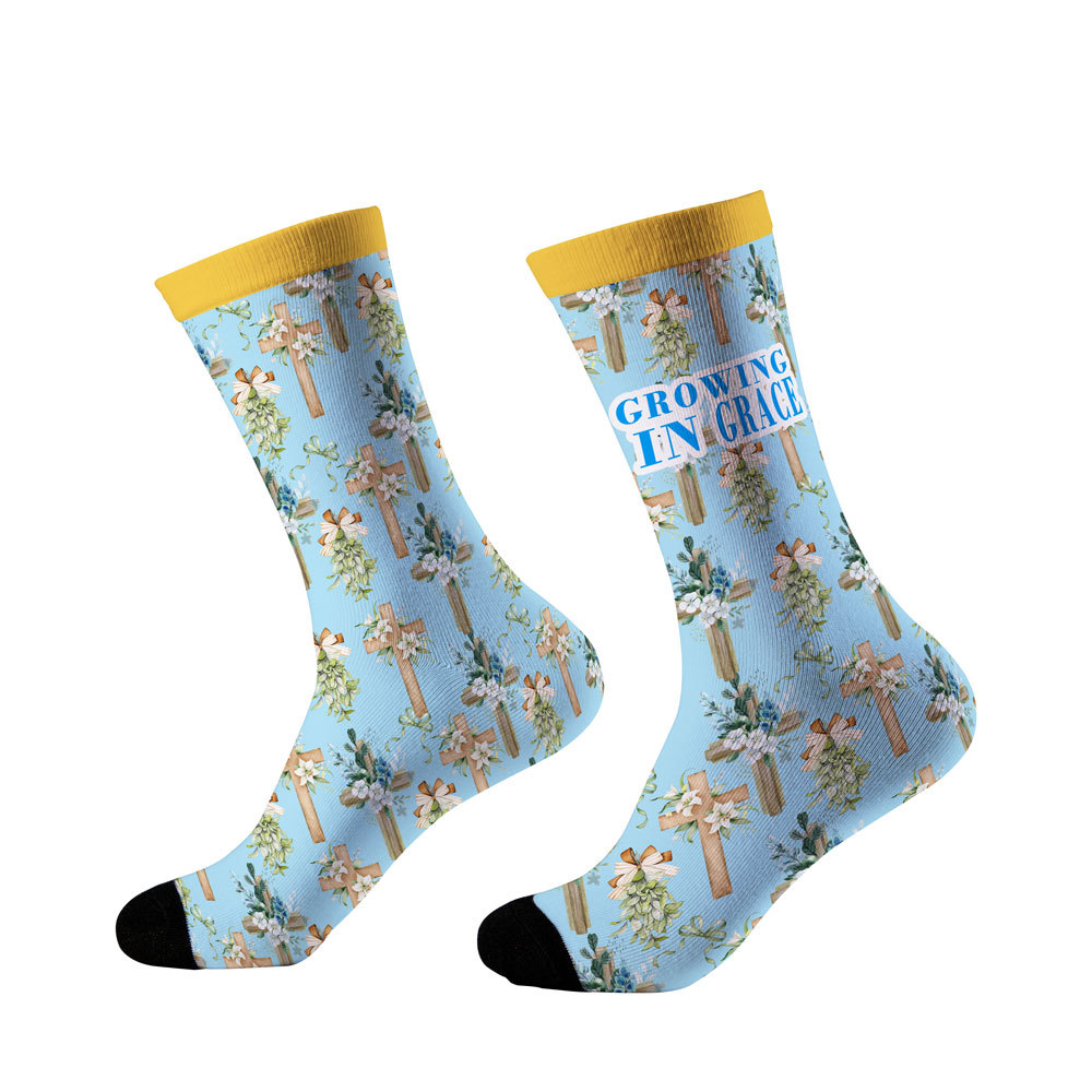 Growing Ingrace Christian Socks