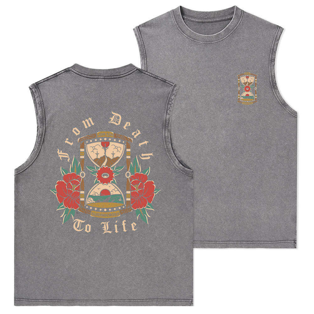 I Am His Christian Washed sleeveless Tee Sale - GuidingCross