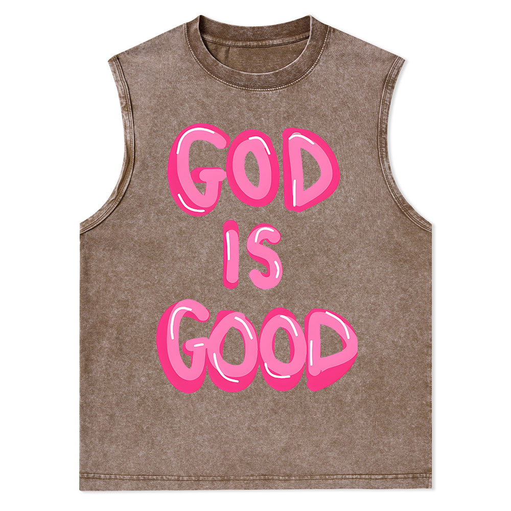 I Am His Christian Washed sleeveless Tee Sale - GuidingCross