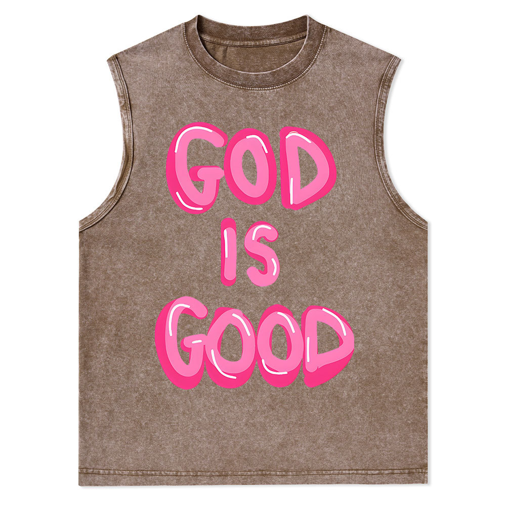 I Am His Christian Washed sleeveless Tee Sale - GuidingCross