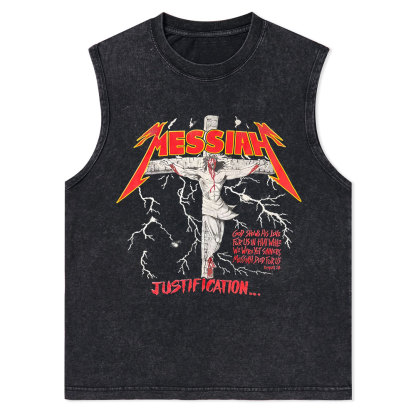 Messiah Christian Washed sleeveless Tee