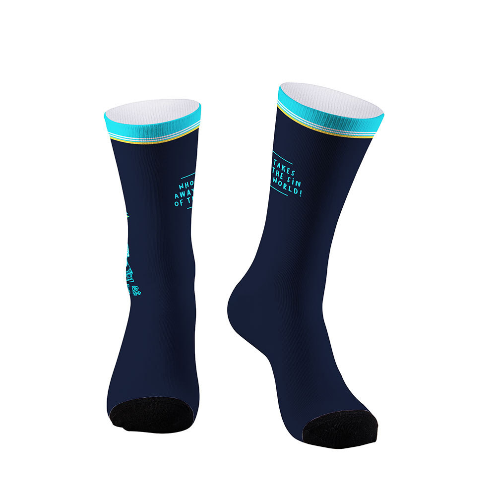 Behold The Lamb Of God Christian Socks