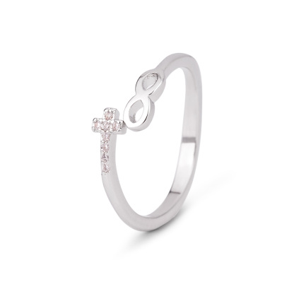 Pray Big God Can Handle It Cross Ring