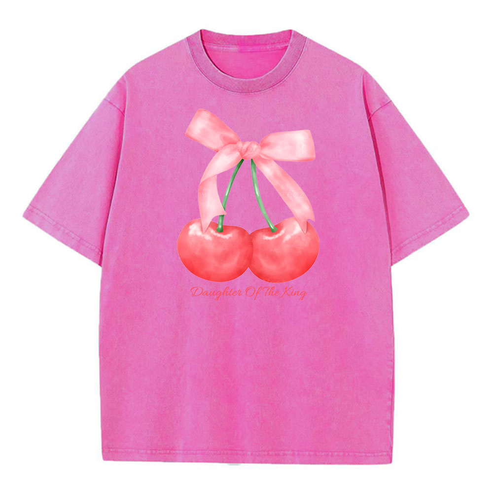 Daughter Of The King Christian Washed T-Shirt