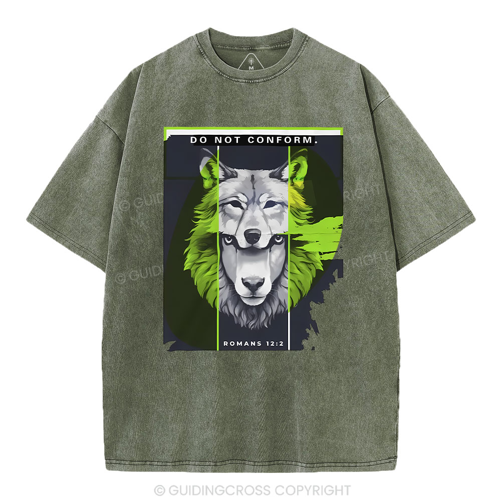 Do Not Conform Christian Washed T-Shirt