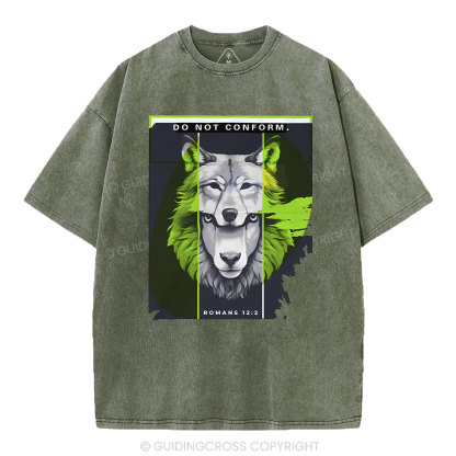 Do Not Conform Christian Washed T-Shirt