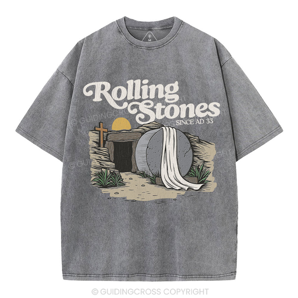Rolling Stone Christian Washed T-Shirt