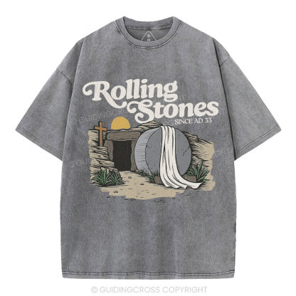 Rolling Stone Christian Washed T-Shirt