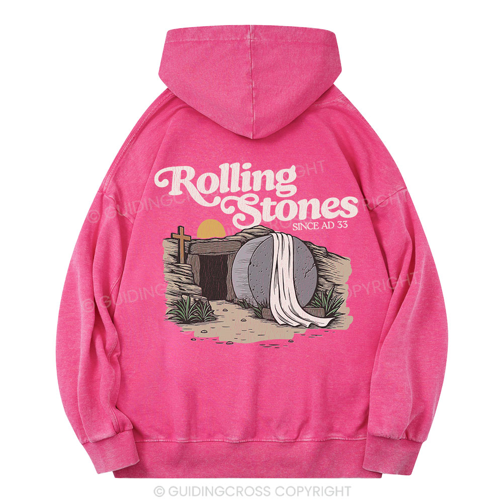 Rolling Stone Christian Washed Hoodie