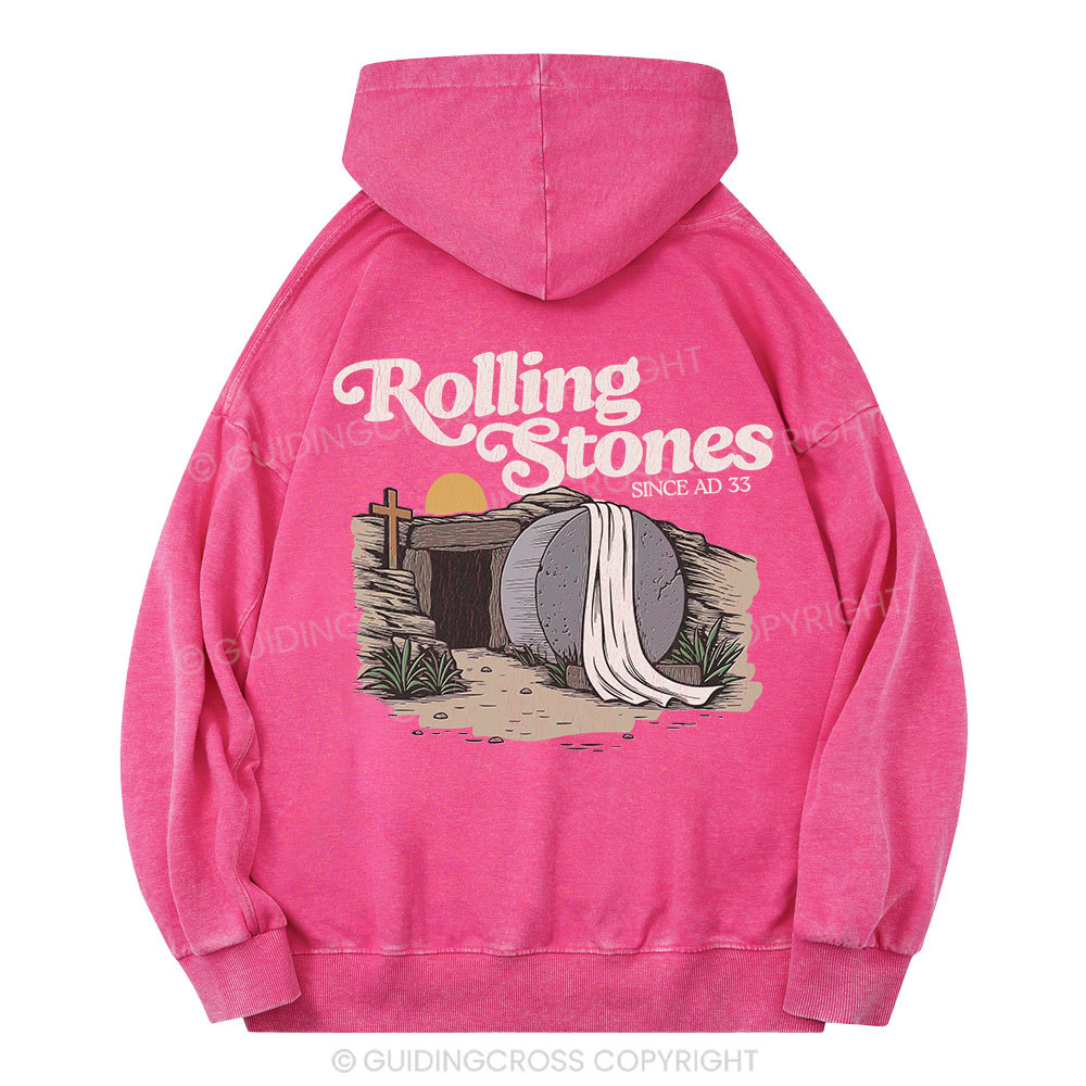 Rolling Stone Christian Washed Hoodie