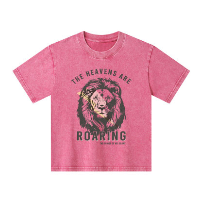 The Heavens Are Roaring Kid Washed T-Shirt
