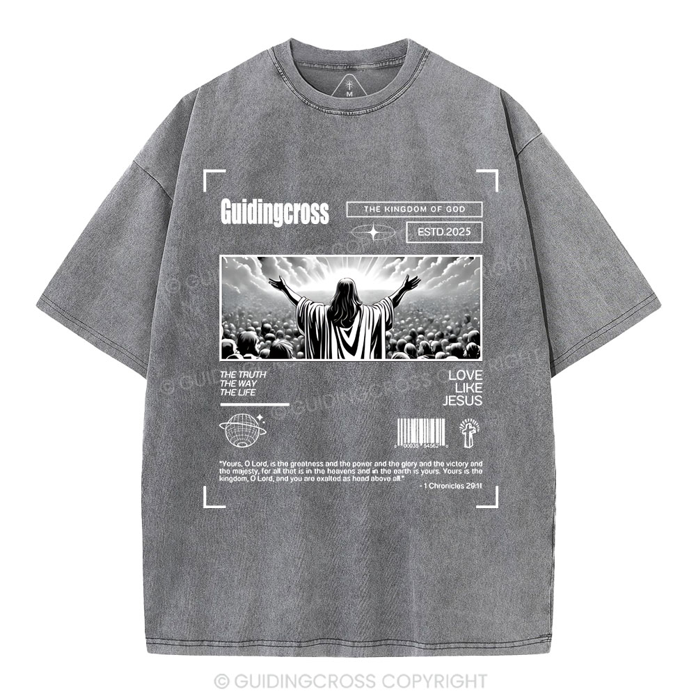 The Truth The Way The life Christian Washed T-Shirt