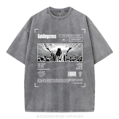 The Truth The Way The life Christian Washed T-Shirt