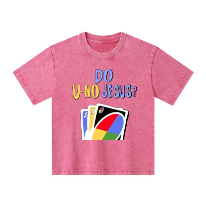 Do U-NO Jesus Kid Washed T-Shirt