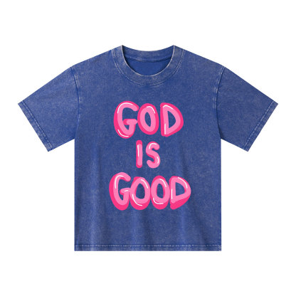 God Is Good Kid Washed T-Shirt