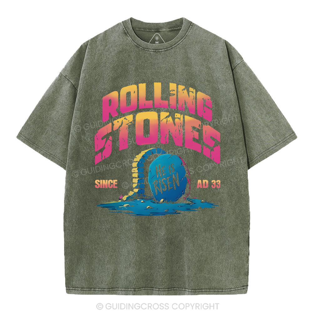 Rolling Stone Trend Christian Washed T-Shirt