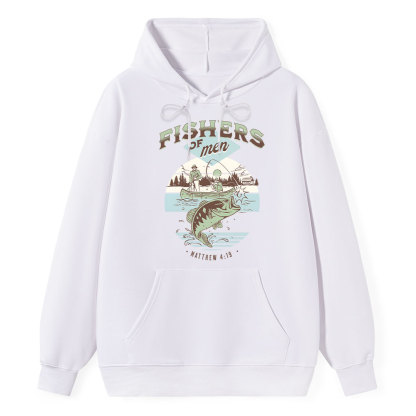 Fishers Of Men Matthew 4:19 Christian Hoodie