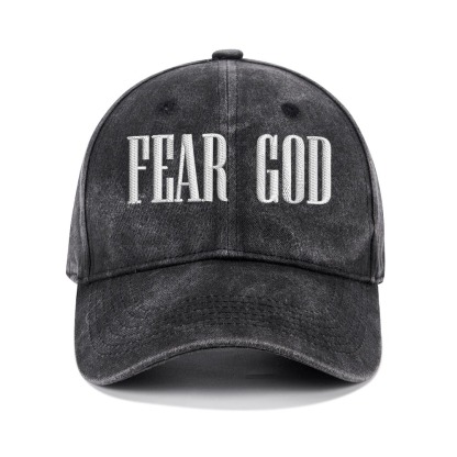 Fear God Christian Washed Hat