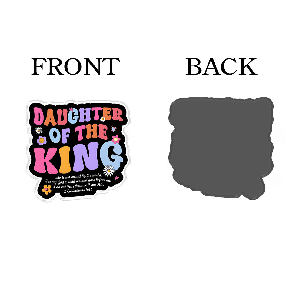 Daughter Of The King Acrylic Refrigerator Magnets