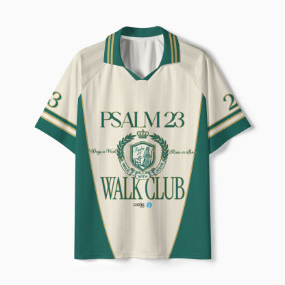 Walk With Jesus Christian Collar Jersey