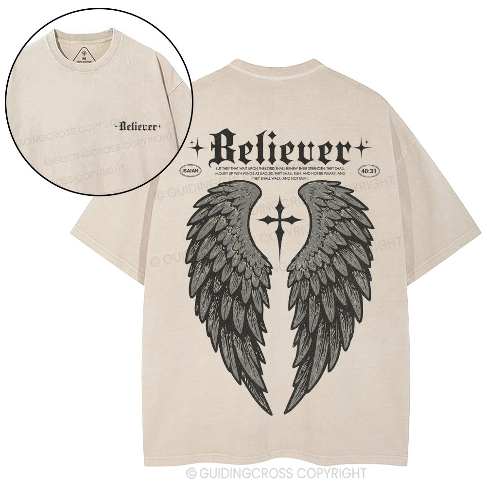 Believer Christian Washed T-Shirt