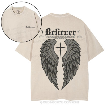Believer Christian Washed T-Shirt