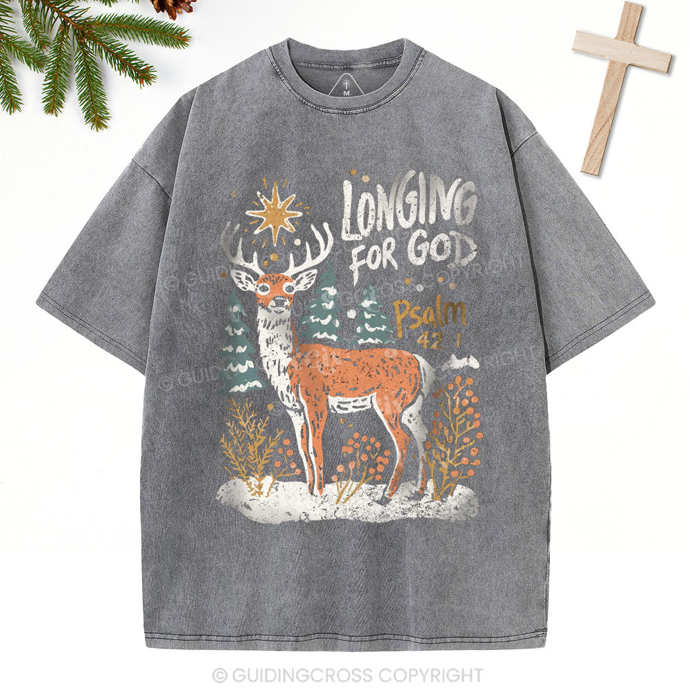 New-Sample Christian Washed T-Shirt Sale - GuidingCross