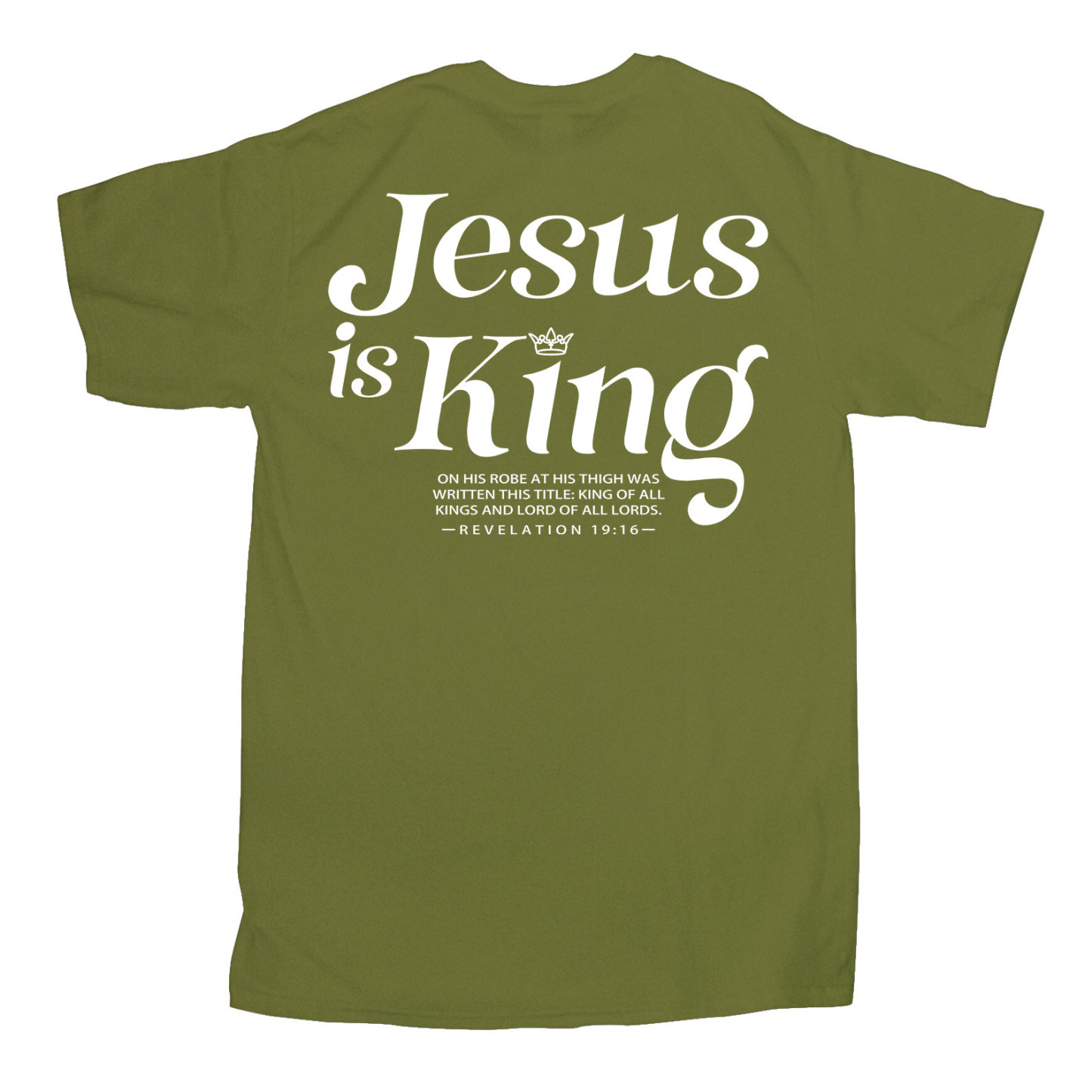 Jesus Is King Christian T-Shirt
