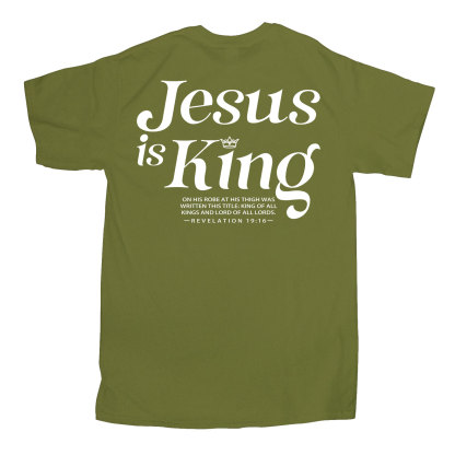 Jesus Is King Christian T-Shirt