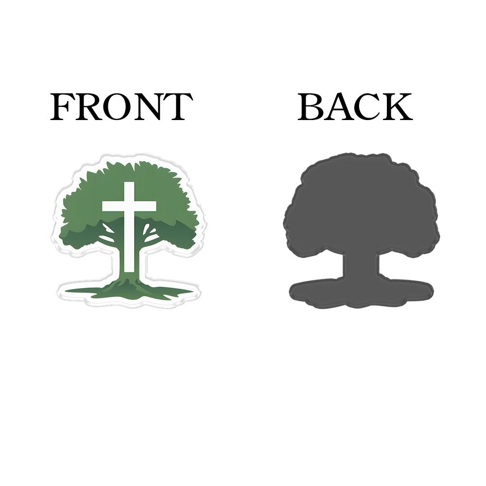 Rooted In Him Acrylic Refrigerator Magnets