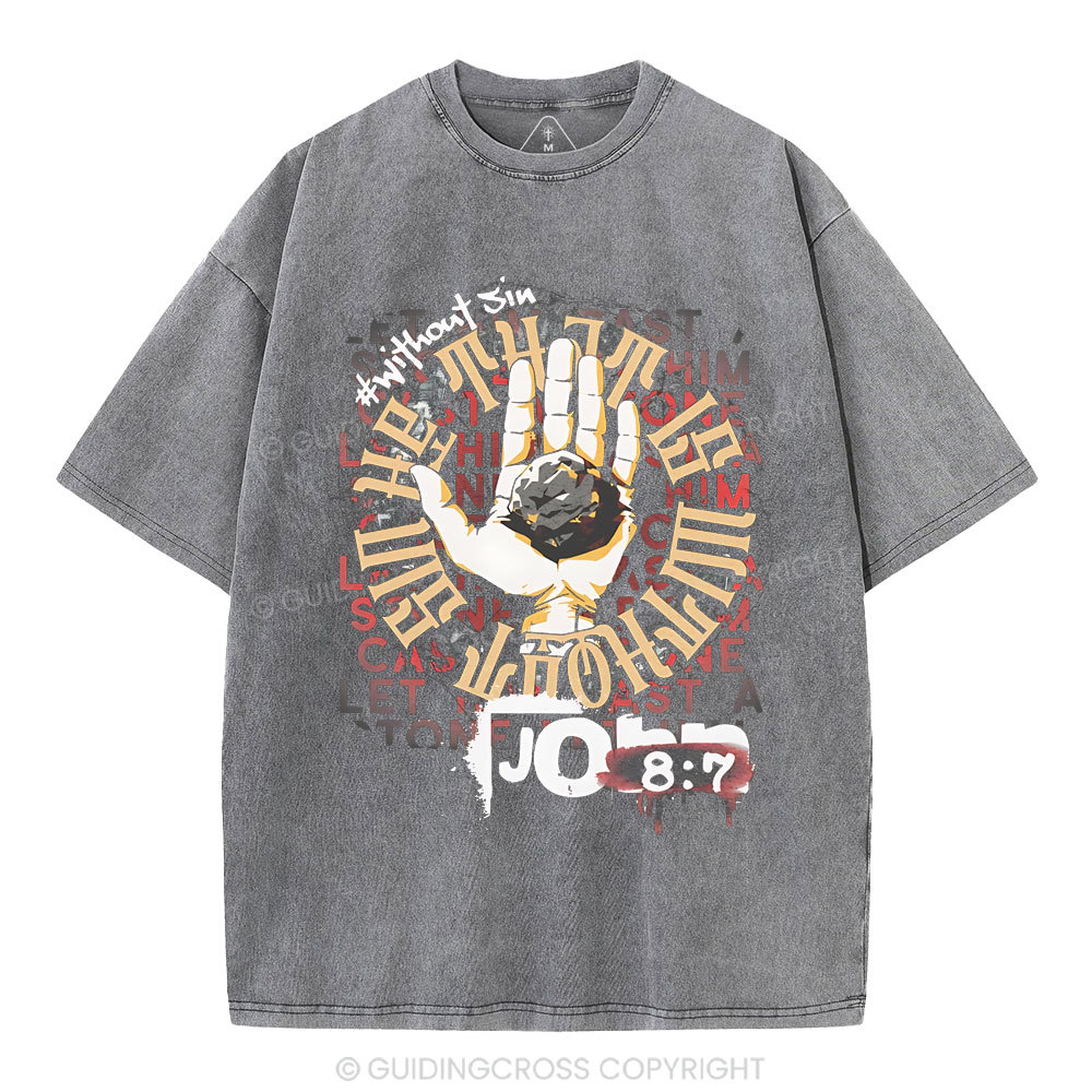 Without Sin Christian Washed T-Shirt