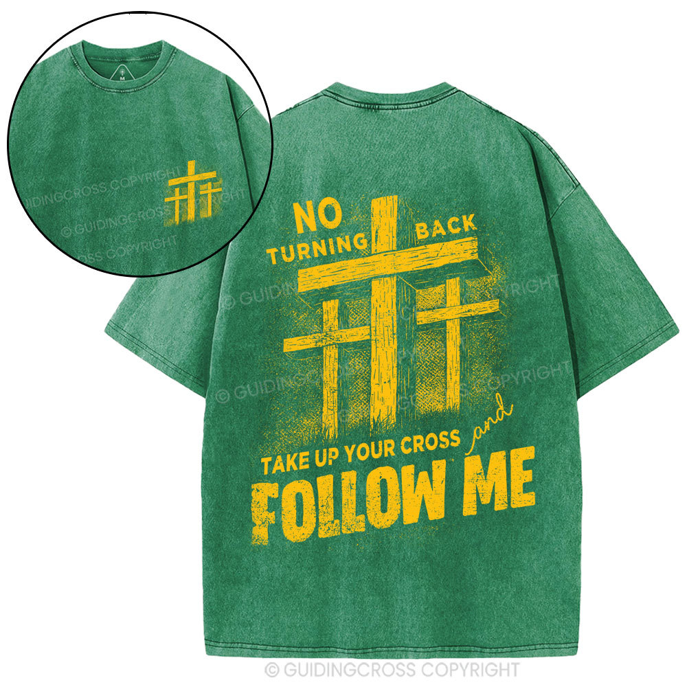 Follow Me Christian Washed T-Shirt