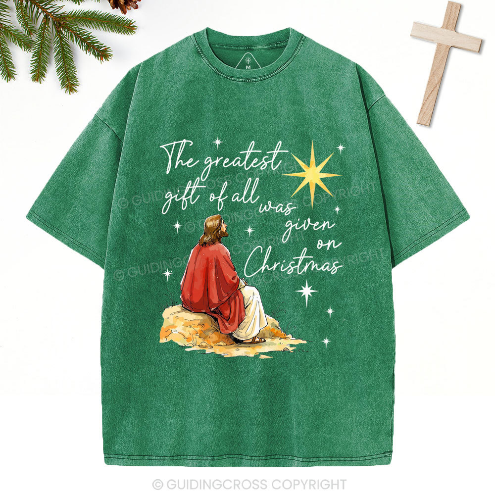 New-Sample Christian Washed T-Shirt Sale - GuidingCross