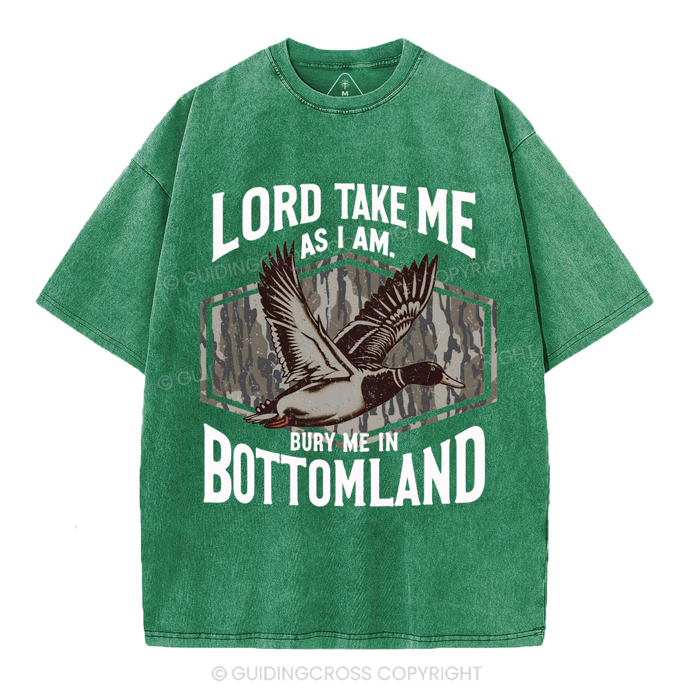 Lord Take Me As I Am Christian Washed T-Shirt